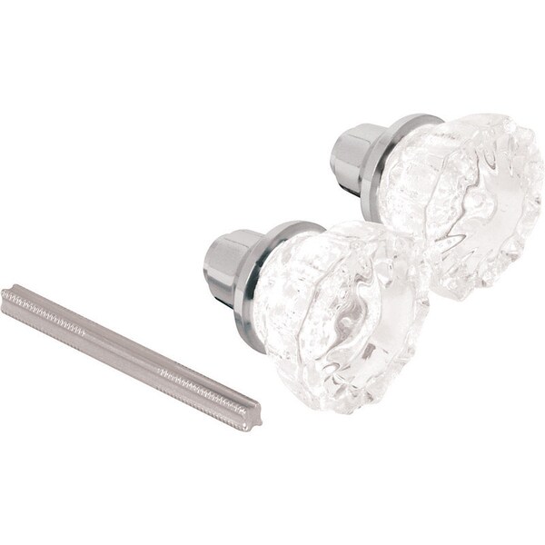 GLASS DOOR KNOB2"FLTD SN
